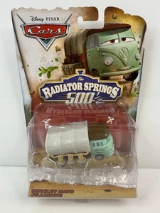 Rare Disney Cars The Radiator Springs 500 1/2 Stanley Days Fillmore VW Van Green - Picture 1 of 3