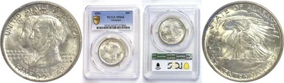 1921 50C Alabama Silver Commemorative PCGS MS-66 - Image 1 of 3
