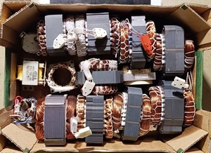 21,2 Kg. E-Motoren Kupfer Schrott Recycling - Bild 1 von 2