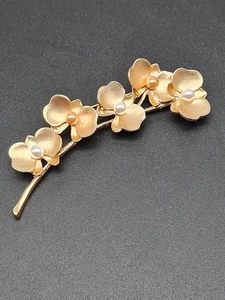 Brosche &quot;Phalaenopsis&quot; orchidee blume amazonas - Bild 1 von 2