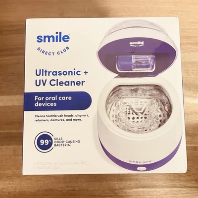Limpiador ultrasónico + UV Smile Direct Club para dispositivos de cuidado bucal *Sellado de fábrica Foto 1 de 4