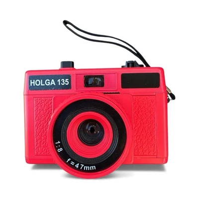 Holga 135 Film Camera 35mm Pink Point & Shoot Untested, Sold As Is - Image 1 of 4