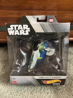 Hot Wheels - Star Wars: Starships Select - Jango Fett's Starship #09 Nuevo en caja Foto 1 de 4