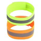 Reflective Flashing Cycling Wristband Elastic Polyester for Outdoor Adventure