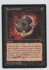 1997 Magic: The Gathering - Visions Funeral Charm 3y4