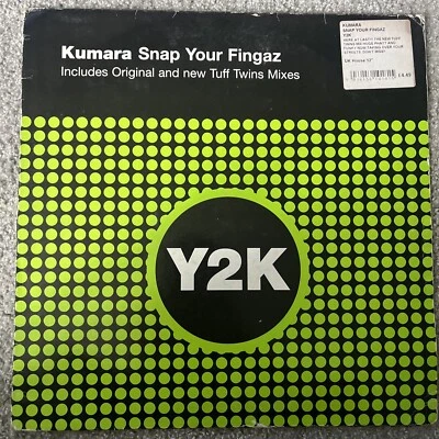 Kamura - Snap Your Fingaz - 12” Vinyl Single - Y2K018 - 2000 - EX/VG+ Hard House - Image 1 of 4