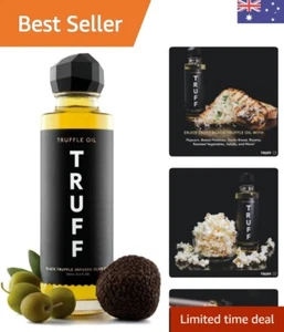 Elegant 6 Fl Oz Black Winter Truffle Infused Olive Oil for Culinary Mastery - Picture 1 of 7
