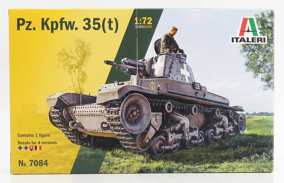 Italeri 7084 - 1/72 Pz.Kpfw. 35(t) - Nuovo