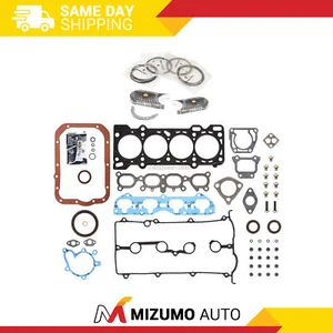 Full Gasket Set Bearings Rings Fit 00-03 Mazda 626 Protege Protege5 2.0L DOHC FS - Picture 1 of 12