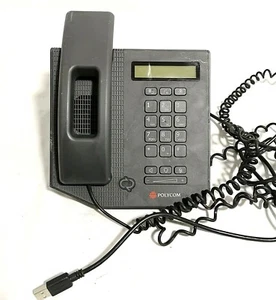 POLYCOM CX300 DESKTOP PHONE ANATEL 2705-09-1110  - Picture 1 of 5