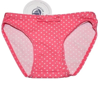 Petit Bateau Badehose Himbeerrot Sternchen NEU Gr.74 Schleife - Bild 1 von 2