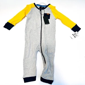 NEW 7 for All ManKind Man Kind Long Sleeve Winter Pajamas Infant SIze 18m - Picture 1 of 7