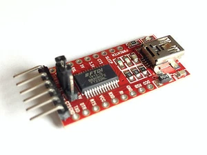 USB-TTL Modul für Arduino | FT232RL | FTDI | 3,3V | 5V | USB Mini - Bild 1 von 4