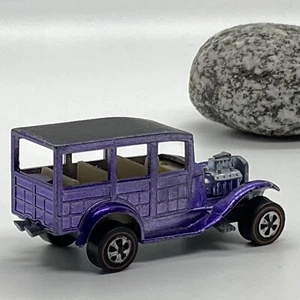 Hot wheels- 1969 Redline, '31 Ford Woody - Icey Purple - Clean Car! - Picture 1 of 9
