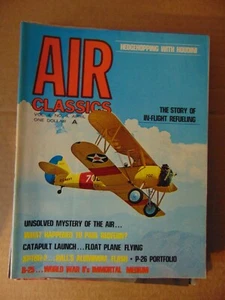 AIR CLASSICS Magazine April 1968 B-25 P-46 - Picture 1 of 1