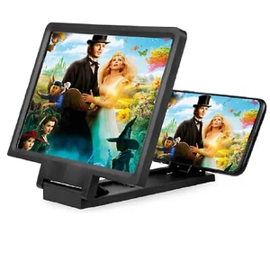 Supporto Lente Ingranditore Ingrandimento Schermo per Smartphone Video Telefono - Foto 1 di 1