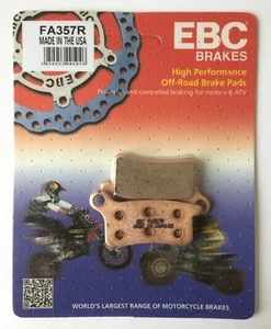 EBC Sintered FRONT or REAR Disc Brake Pads Fits HUSQVARNA TC65 (2018 to 2022) - Picture 1 of 2