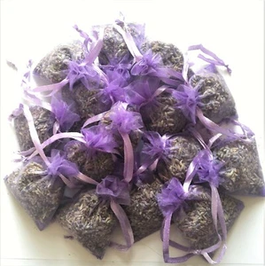 15 Dried Lavender Bags Natural Handmade Buds Scent Aroma Moths - Picture 1 of 5