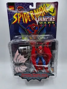 ToyBiz 1996 Comics Spiderman Vampire Wars Spider Man Pipipistrello di lancio - Foto 1 di 2
