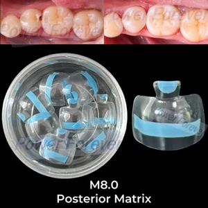 Matrices de arco BT restauradoras de matriz transparente posterior dental M8.0 ajuste BioClear - Imagen 1 de 6