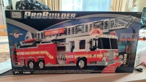 Mega Bloks Pro Builder FDNY Ladder 456 Fire Engine Truck Building Set 9735 NIB - Picture 1 of 4
