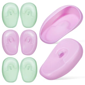 4 Pairs Hair Dye Earmuffs Water Proof Covers Reusable Waterproof - Bild 1 von 11