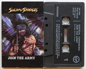 SUICIDAL TENDENCIES - JOIN THE ARMY (VIRGIN TCV2424) 1987 UK CASSETTE TAPE - Picture 1 of 3