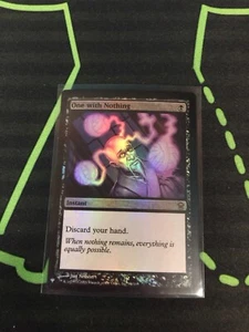 MTG Magic The Gathering One With Nothing Foil List Black Instant Commander - Picture 1 of 1