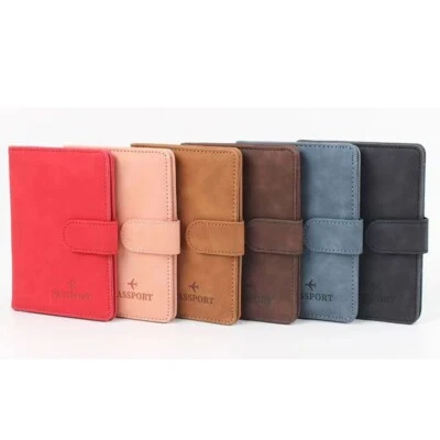 Case for Travel Passport Passport Book Holders Passport Holder Wallet Cover - Image 1 of 4