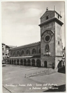 MANTOVA - PIAZZA ERBE - TORRE DELL'OROLOGIO E PALAZZO DELLA RAGIONE -69441- - Picture 1 of 1