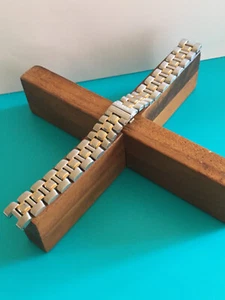 Bracelet Métal 2 tons CHRISTIAN BERNARD Montre Femme 1,4 cm Entrecornes /0,6 cm - Picture 1 of 6