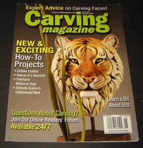 Carving Magazine Issue #18 Summer 2007 with Pattern Insert - Woodcarving How-To - Imagen 1 de 4