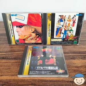 Real Bout Fatal Fury Special Garou Densetsu 3 Japanese Sega Saturn NTSC-J Japan - Picture 1 of 23