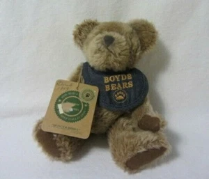 VINTAGE THE BOYD'S BEARS THE ARCHIVE COLLECTION HELLBRAUN GELENKBÄR NEU mit Etikett - Bild 1 von 3