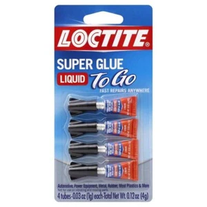 Loctite® Super Glue Liquid Mini (4 Pack) - Picture 1 of 1