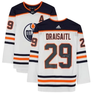 Leon Draisaitl Signed Autographed Hockey Jersey Edmonton Oilers White Fanatics - Picture 1 of 1