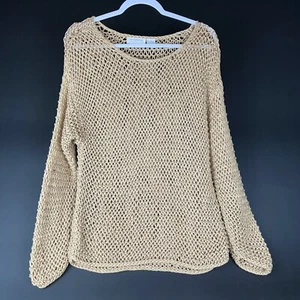 Liz Claiborne Collection Long Sleeve Knitted by Hand Pullover Sweater Size 8 - Picture 1 of 4