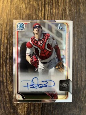 2015 Bowman Chrome #BCAP-PO Peter O'Brien Autograph Arizona Diamondbacks - Image 1 of 2