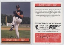 1994 Collect-A-Sport Sioux City Explorers David Harris