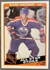 1984-85 O-Pee-Chee Mark Messier - All Star