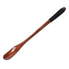 Round Wooden Winding Spoon with Long Handle (Old Paint Color Black Line)