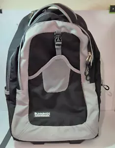Bunnings Warehouse Backpack w/Wheels Bag Adjustable Straps Travel Luggage - Picture 1 of 11