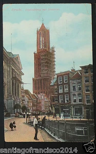 PAÍSES BAJOS 73.-Utrecht, Stadhuisbrug met Domtoren. (1913) - Imagen 1 de 2