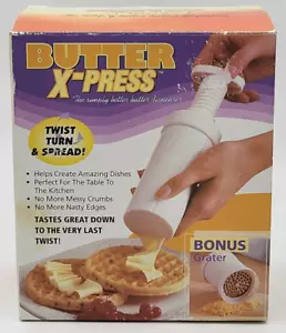Butter Xpress Twist Turn & Spread con rallador adicional 2 hojas - usado - Imagen 1 de 20