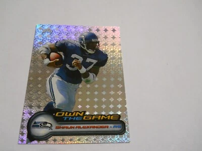 SHAUN ALEXANDER OWN THE GAME INSERT SEATTLE SEAHAWKS 2006 TOPPS - Image 1 of 2