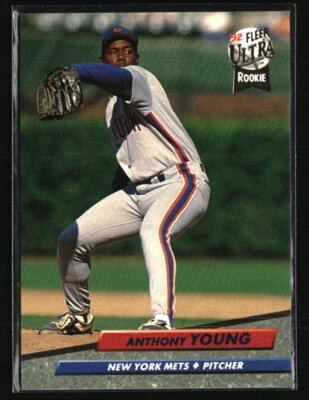 Anthony Young 1992 Ultra #238 RC Baseball Card - Image 1 of 2