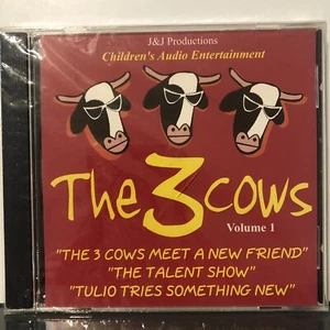 The 3 Cows Children’s Audio Entertainment CD 3 Stories Plus Songs 2002 - Foto 1 di 3