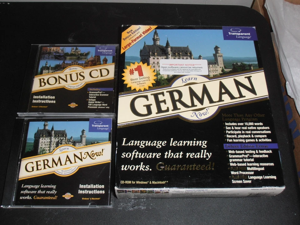 Learn German Now (PC, Mac, 2002) - Image 1 of 1