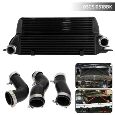 Turbo Intercooler With Hose Kit For BMW E60 E61 525d 530d 2003-2010 - Image 1 of 4
