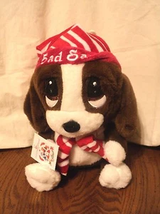 Sad Sam Puppy Dog Plush Christmas Scarf 10" Dan Dee With Tag - Picture 1 of 7